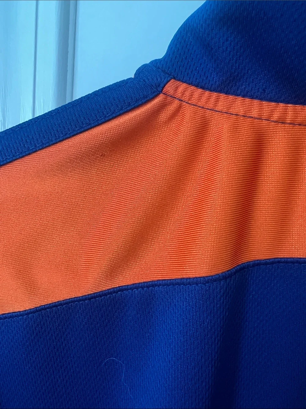 Nike Blue and Orange New York Mets Full-Zip Lightweight Jacket